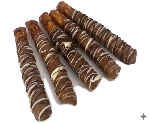Chocolate Dipped Pretzel Sticks